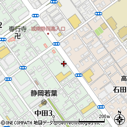 内外電機株式会社　静岡営業所周辺の地図