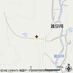 兵庫県三田市波豆川233周辺の地図
