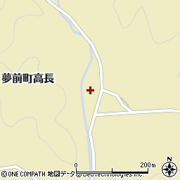 兵庫県姫路市夢前町高長404周辺の地図