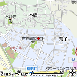愛知県安城市別郷町油石71周辺の地図