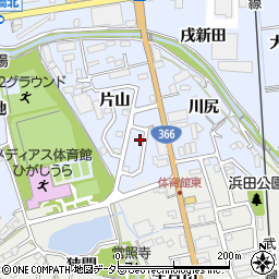 愛知県知多郡東浦町石浜片山21-34周辺の地図