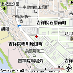 京都府京都市南区吉祥院嶋樫山町1周辺の地図