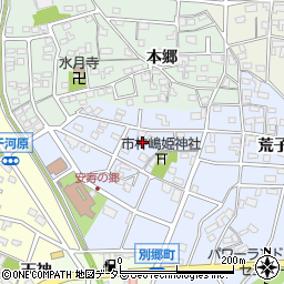 愛知県安城市別郷町油石37周辺の地図