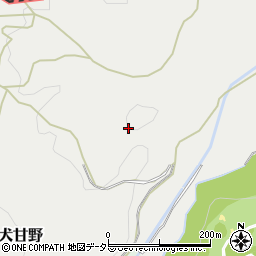 京都府亀岡市西別院町犬甘野下山周辺の地図