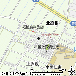 愛知県刈谷市小垣江町上沢渡50-15周辺の地図