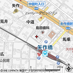 グループホームジョイア矢作周辺の地図