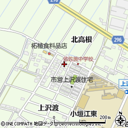 愛知県刈谷市小垣江町上沢渡50-23周辺の地図