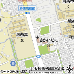 セブンイレブン京都洛西境谷店周辺の地図