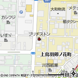 ブリヂストンタイヤジャパン株式会社京滋カンパニー　京都南営業所周辺の地図
