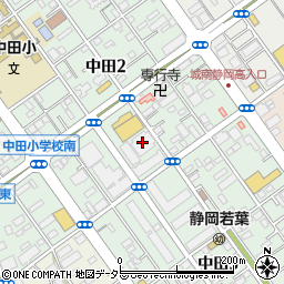 ＣＥＮＴＲＡＬ　ＧＡＲＤＥＮ　ＲＥＳＩＤＥＮＣＥ　ＳＨＩＺＵＯＫＡ周辺の地図