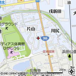 愛知県知多郡東浦町石浜片山21-35周辺の地図