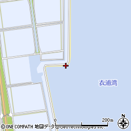 愛知県知多郡東浦町石浜成実新田七ノ切周辺の地図