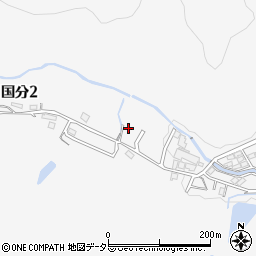 滋賀県大津市国分2丁目417周辺の地図