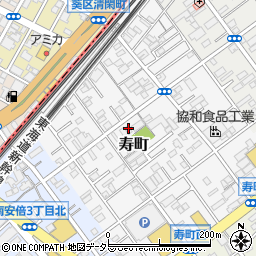 寿町12-44 市川邸☆akippa駐車場周辺の地図