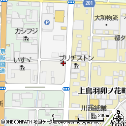京都府京都市南区上鳥羽大溝町7周辺の地図