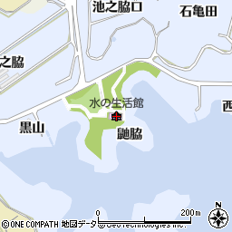 愛知県知多市佐布里鼬脇49周辺の地図