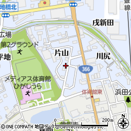 愛知県知多郡東浦町石浜片山21-29周辺の地図