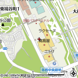 三菱ＵＦＪ銀行洛西出張所周辺の地図