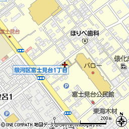 ダイソーバロー富士見台店周辺の地図