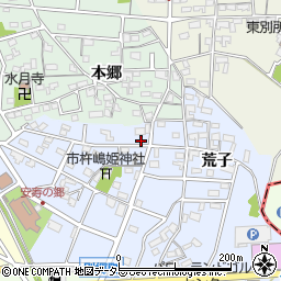 愛知県安城市別郷町油石75周辺の地図