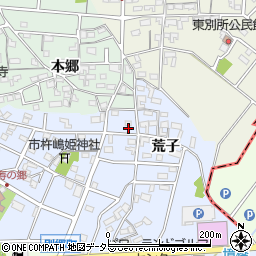 愛知県安城市別郷町油石82周辺の地図