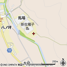 兵庫県川辺郡猪名川町清水向山周辺の地図