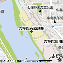 京都府京都市南区吉祥院石原割畑周辺の地図