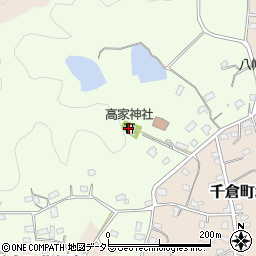 高家神社周辺の地図