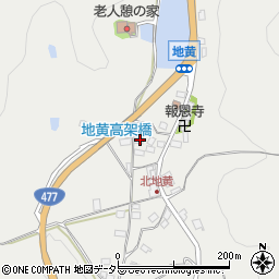 大阪府豊能郡能勢町地黄1133周辺の地図