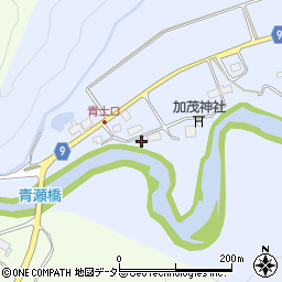 滋賀県甲賀市土山町青土959周辺の地図