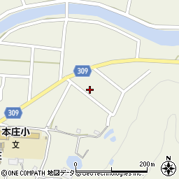 兵庫県三田市東本庄22周辺の地図