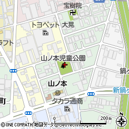 山ノ本公園周辺の地図