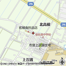 愛知県刈谷市小垣江町上沢渡50-4周辺の地図