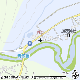 滋賀県甲賀市土山町青土950周辺の地図