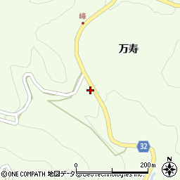愛知県新城市門谷万寿周辺の地図