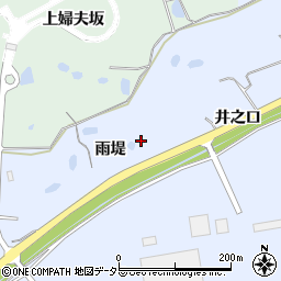 愛知県東浦町（知多郡）石浜（雨堤）周辺の地図