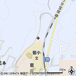 兵庫県三田市藍本1705周辺の地図