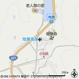 大阪府豊能郡能勢町地黄1122周辺の地図