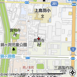京都府京都市南区上鳥羽城ケ前町289周辺の地図