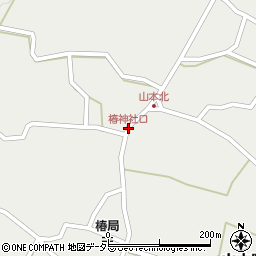 椿神社口周辺の地図