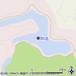 昭和池周辺の地図