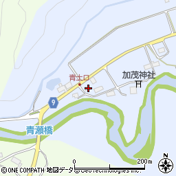 滋賀県甲賀市土山町青土955周辺の地図
