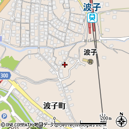 島根県江津市波子町イ-1251周辺の地図