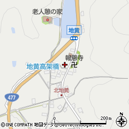 大阪府豊能郡能勢町地黄1170周辺の地図