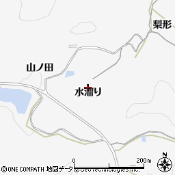 愛知県岡崎市箱柳町水溜り周辺の地図
