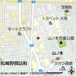 京都府京都市南区上鳥羽馬廻町22周辺の地図