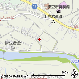 静岡県伊豆市上白岩703周辺の地図