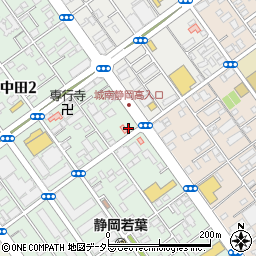 株式会社中島商店　中田店周辺の地図