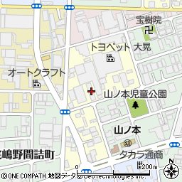 京都府京都市南区上鳥羽馬廻町20周辺の地図