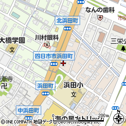 東海マツダ四日市店周辺の地図